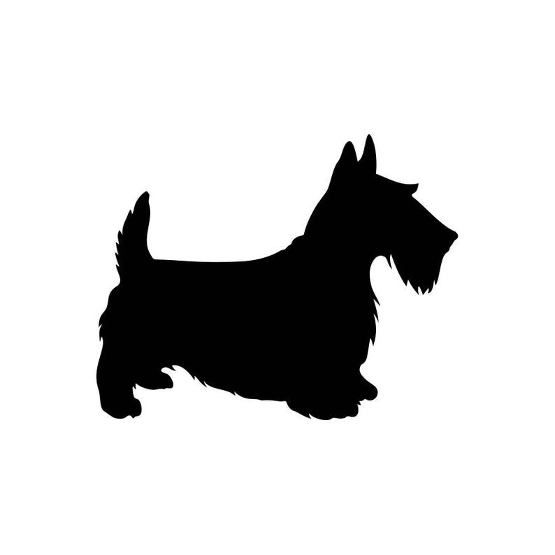794x794 Scottie Dog Graphics Dxf Png Cdr Pdf Vector Art Etsy