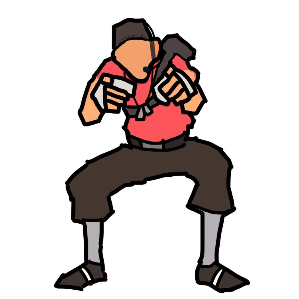 1024x1024 Scout Drawing Team Fortress Amino