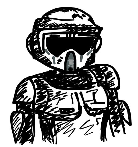 482x512 Scout Trooper Digital Drawing Star Wars Amino
