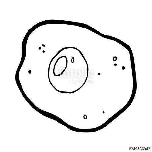 500x500 Scrambled Eggs Icon Hand Drawn Stock Image And Royalty Free