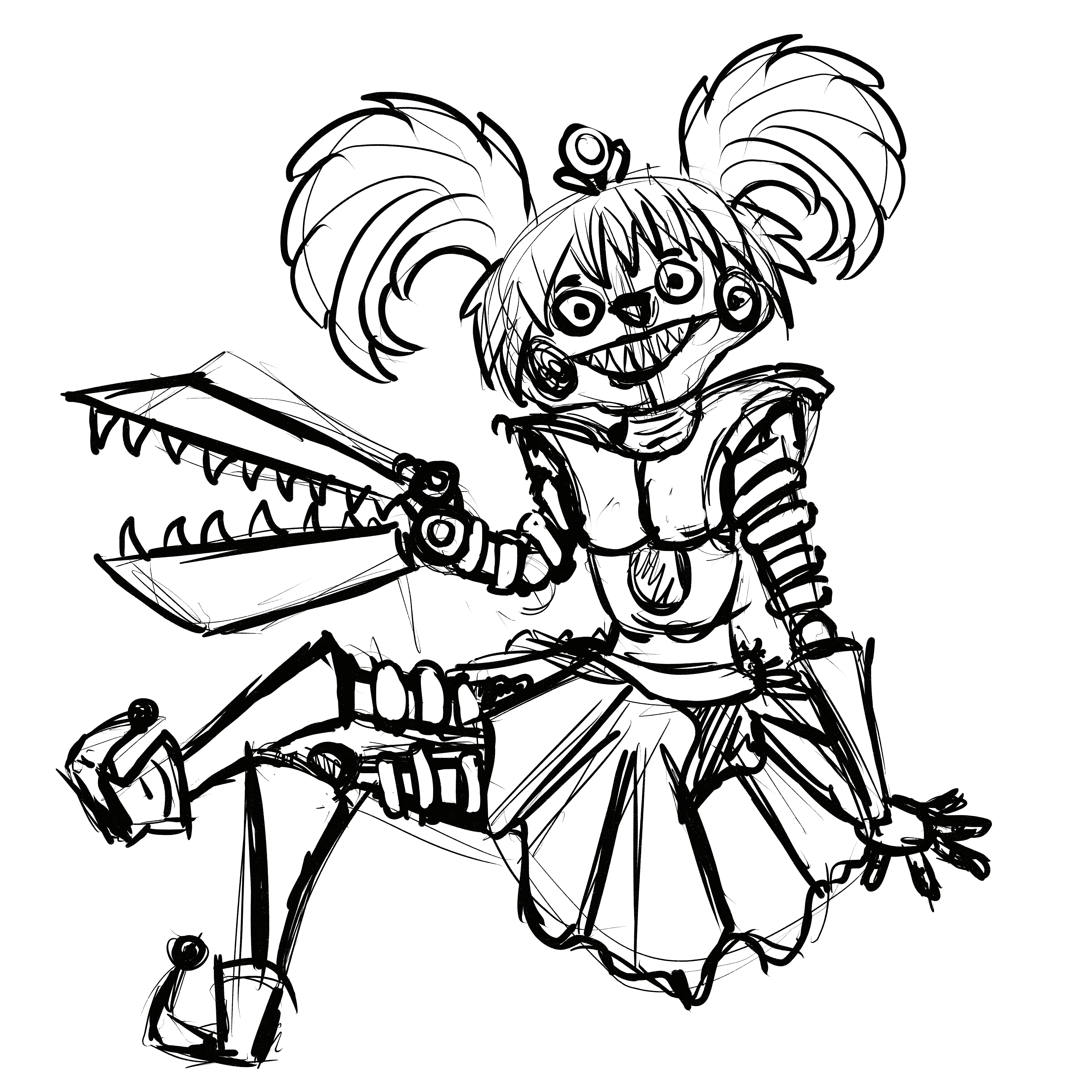 6000x6000 scrap bab doodle fivenightsatfreddys