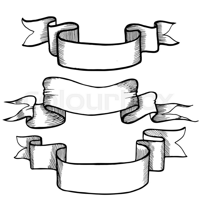 800x800 Old Hand Drawn Banner