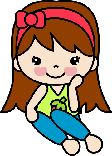 359x500 Doce Cantinho Da Mais Bonequinhas Clipart Kids Scrapbook