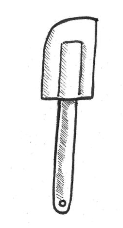 253x468 rubber scraper drawing