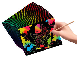 300x225 Vhale Sheet Scratch Art Paper For Kid Drawing Painting Writing
