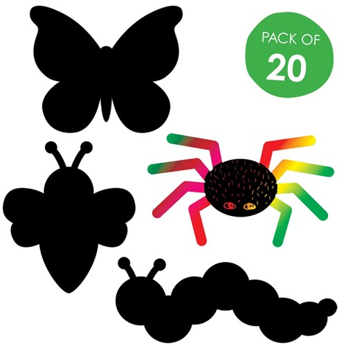 500x500 Scratch Board Minibeasts