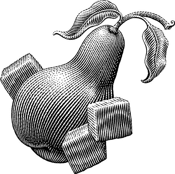 600x595 Scratch Board Drawings Of Food Done With A Woodcut Or Engraved