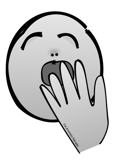 487x672 I Work In Pages The Yawn A Drawing