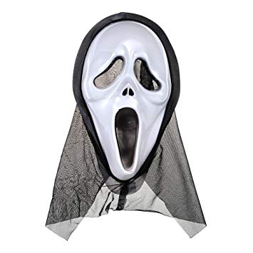 355x355 Fright Nite Horror Scream Mask Great Halloween Fancy Dress Mask