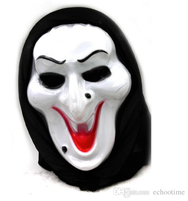 602x641 Halloween Costume Party Long Face Skull Ghost Scary Scream Mask