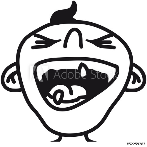 500x500 Screaming Babie Face