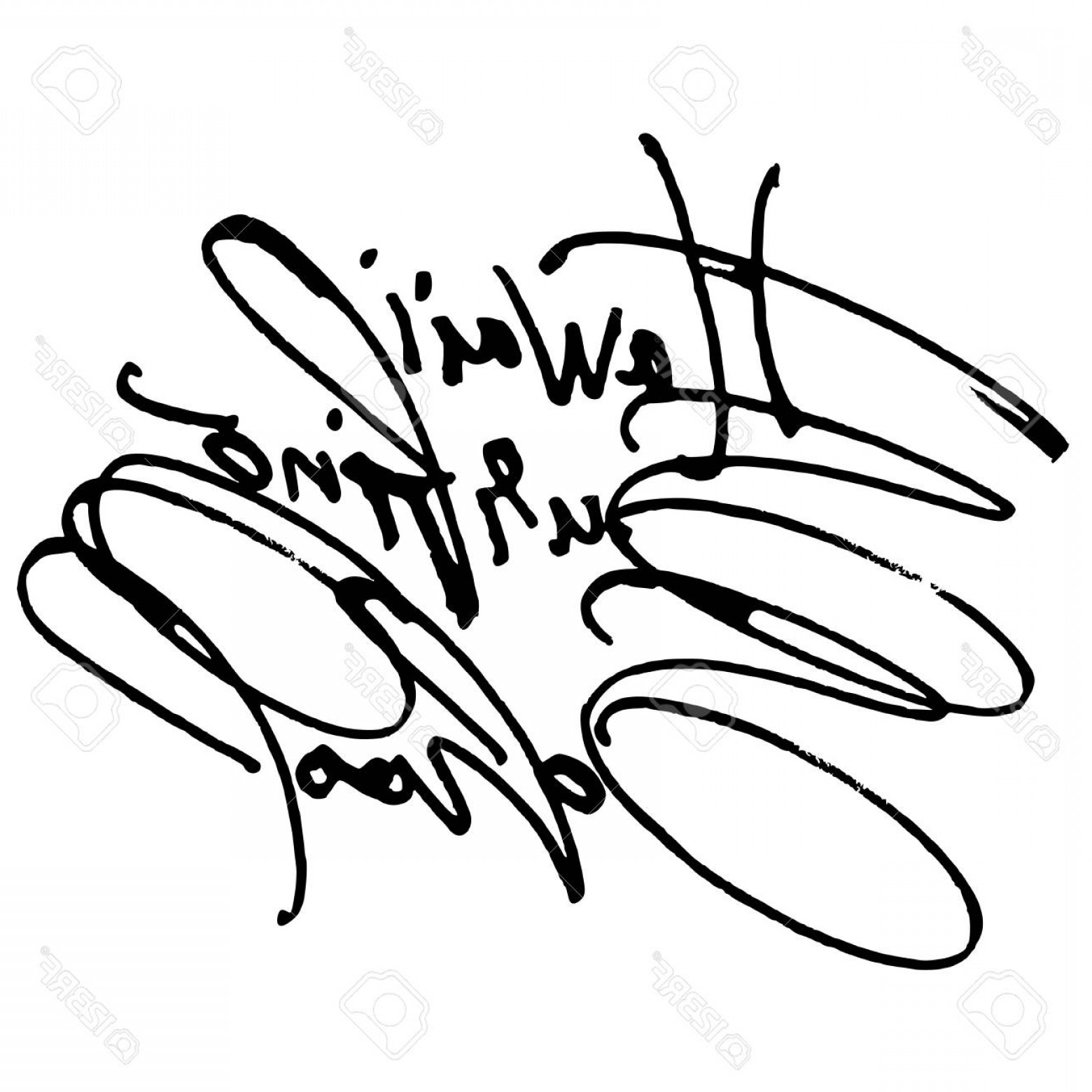 1560x1560 Photostock Vector Hawaii Surfing School Modern Calligraphy Hand