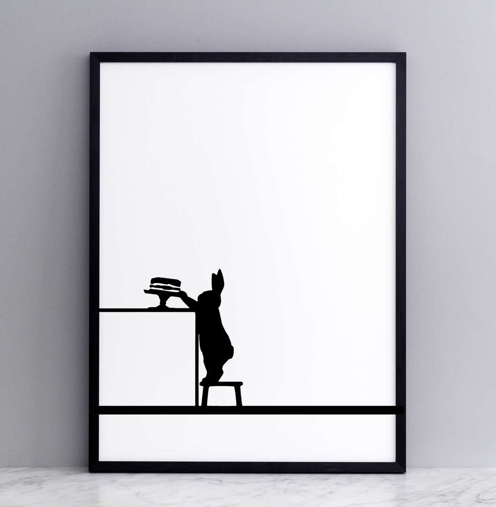 1000x1021 print hand pulled screen prints ham
