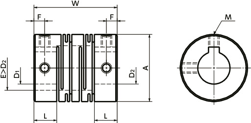 512x251 Mst K Flexible Couplings