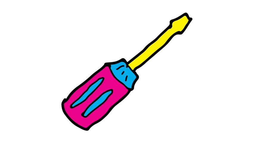 852x480 Kids Drawing Black Screen With Stock Footage Video