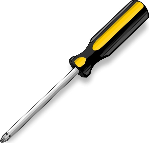 600x573 Screwdriver Clip Art Free Vector In Open Office Drawing