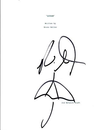 342x444 robin lord taylor signed autographed gotham full pilot script w