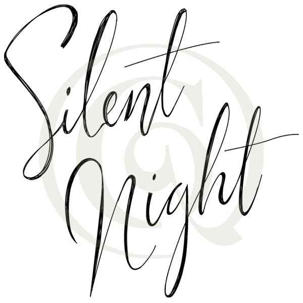 600x600 silent night light script svgdxf carols songs drawing