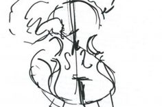236x157 Drawing Cello Scroll Images Bridge Technical Cartoon Carmi Chaelinn