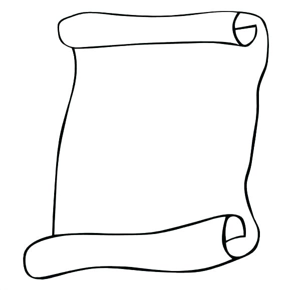 585x580 Free Printable Scroll Template Word Unique Modern For Of Related