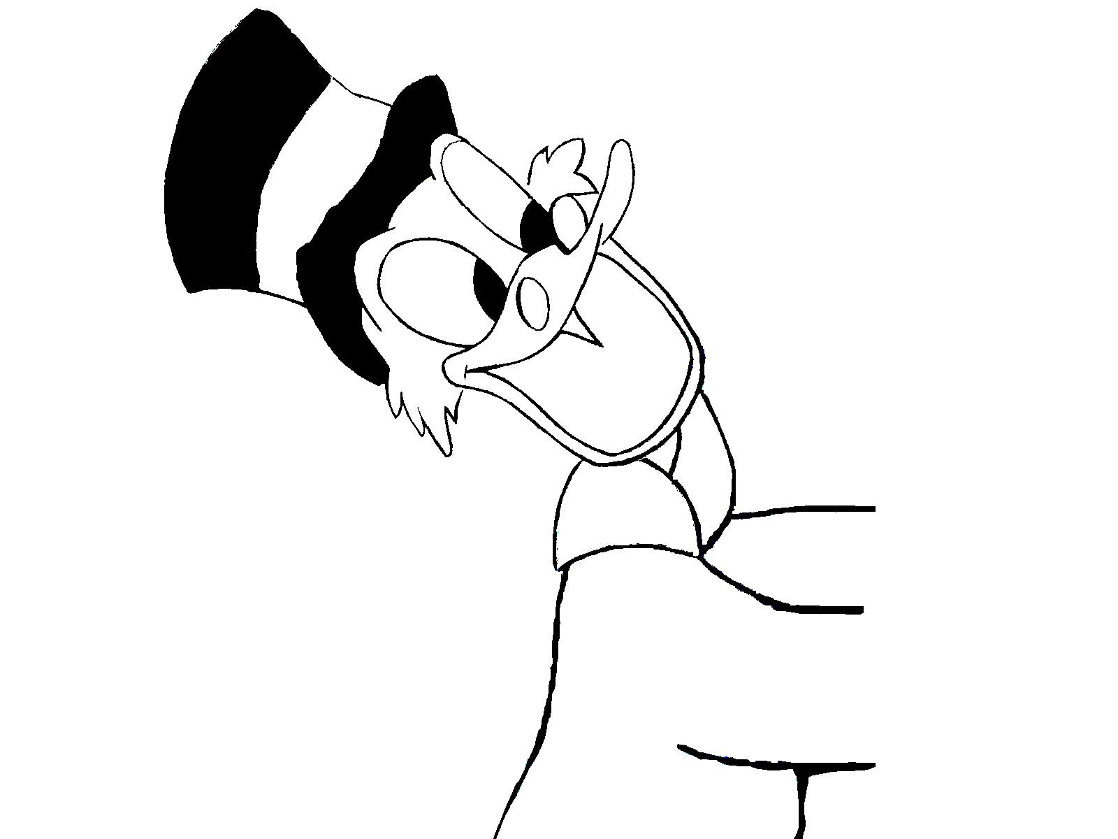 1600x1200 Scrooge Mc Duck Almost Curious