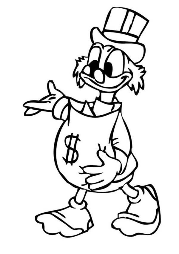 600x850 Scrooge Mcduck Vector