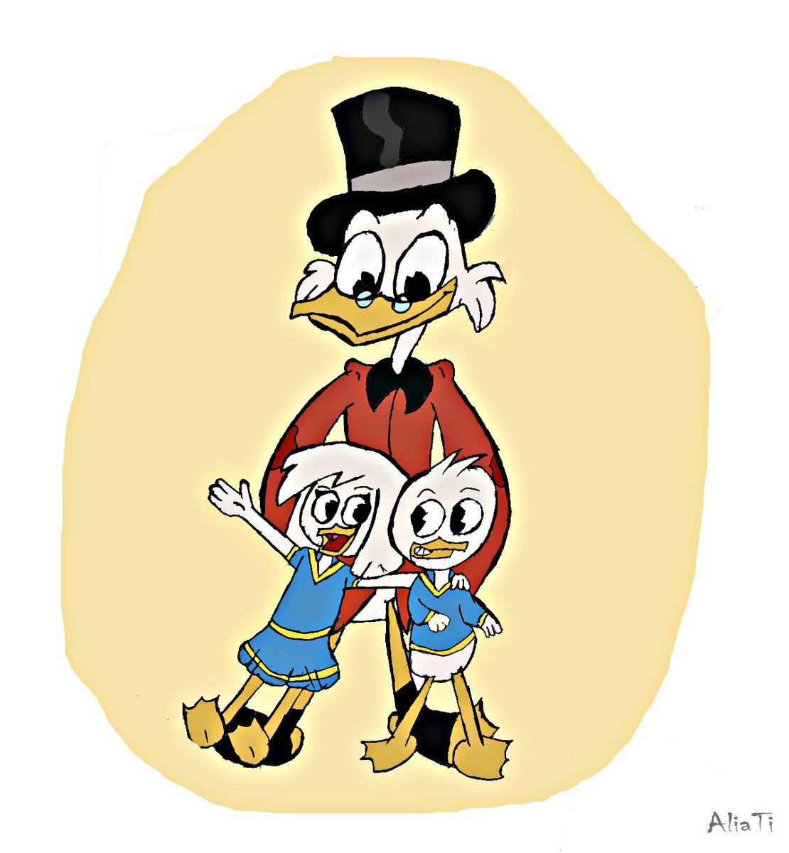 1110x1200 duckie mcduck on twitter the final look of my drawing loving