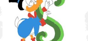 300x140 How To Draw Uncle Scrooge Mcduck Drawing Illustration