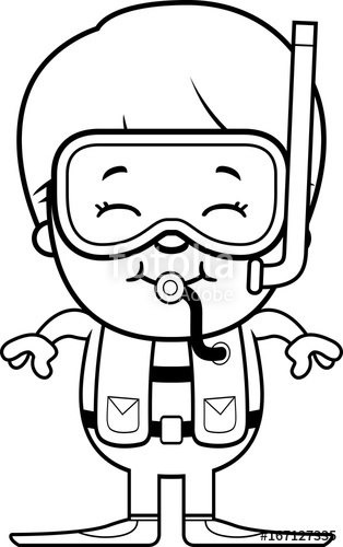 314x500 Scuba Diver Boy Stock Image And Royalty Free Vector
