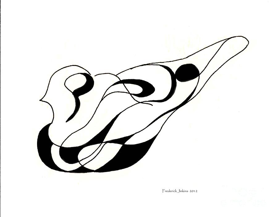 900x704 Pigeon Sculpture Drawing