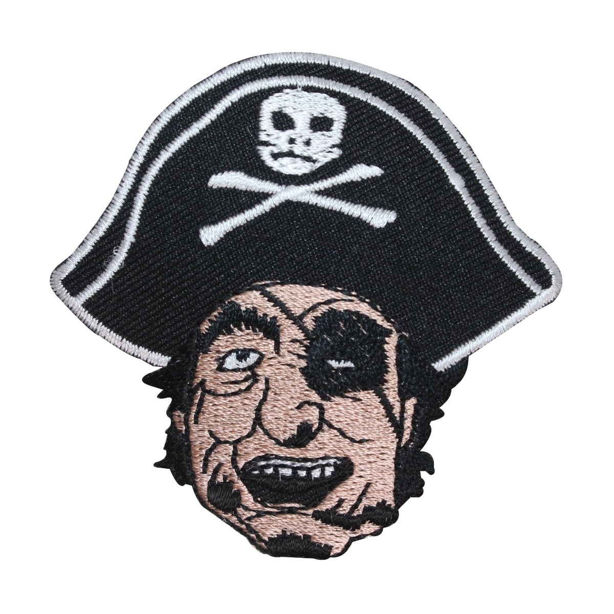 1200x1200 Pirate Face Patch Sailor Evil Sea Captain Embroidered Iron