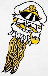 190x299 captain sailor sail club yacht sailor sea ship boa women's vintage