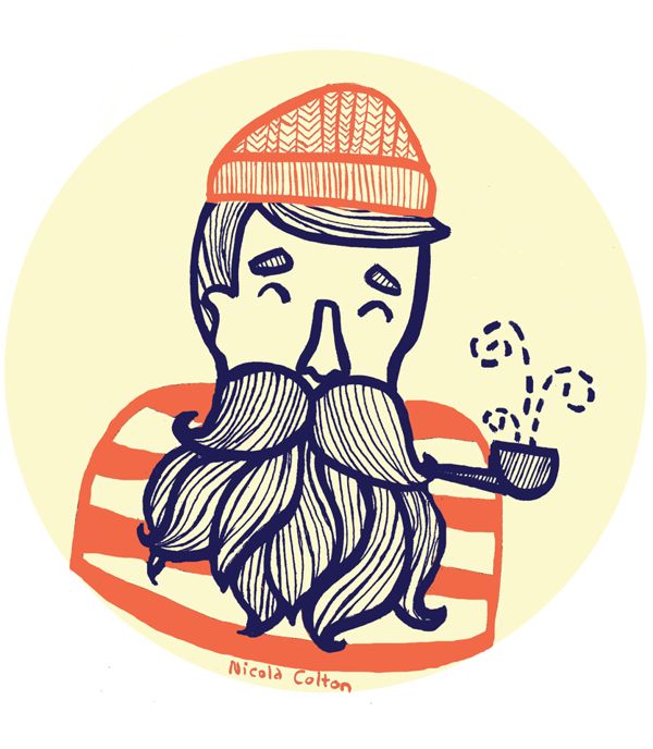 600x688 Nautical Illustration