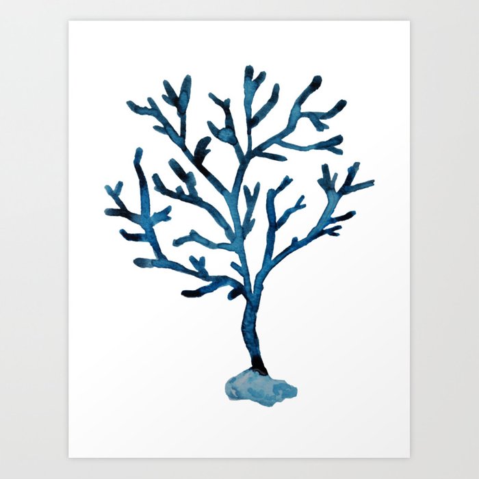 700x700 Sea Coral Art Print