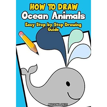 454x454 How To Draw Ocean Animals Easy Step