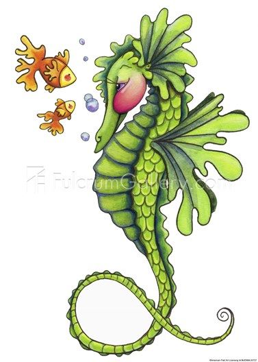 377x528 Jennifer Nilsson Sea Dragon Projects To Try Seahorse Art, Sea