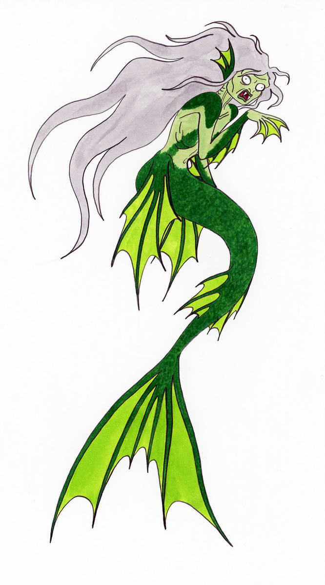 666x1199 Mermay Drawing Merhagsea Hag