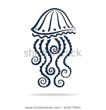 450x470 Jellyfish Drawing Hand Drawn Jellyfish Set Sea Collection Vector
