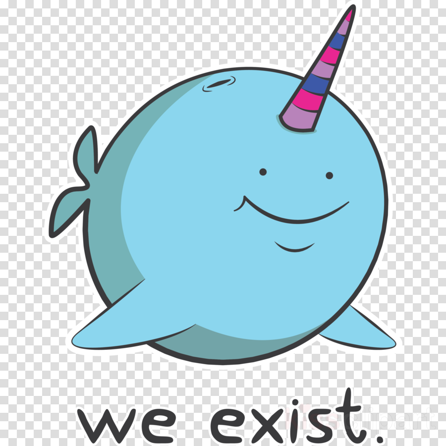 900x900 Narwhal, Drawing, Unicorn, Transparent Png Image Clipart Free