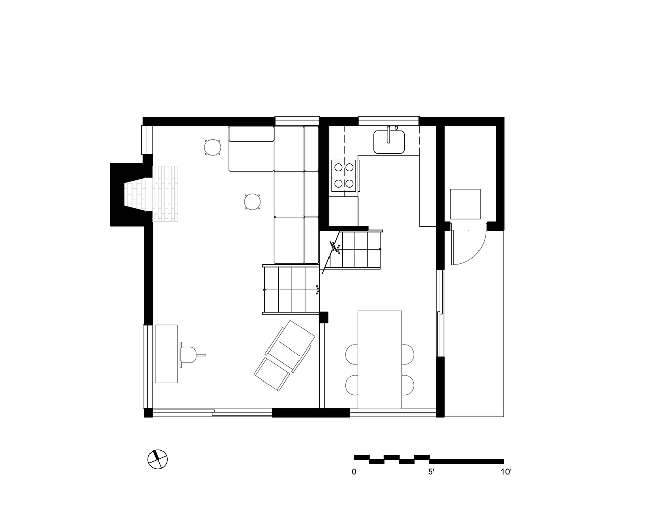 1294x1000 Gallery Of Timber Ridge Sea Ranch Cabin Framestudio