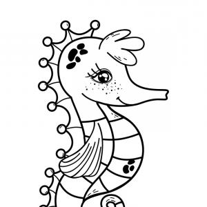 300x300 Set Animated Inhabitants Sea Floor Outline Soidergi