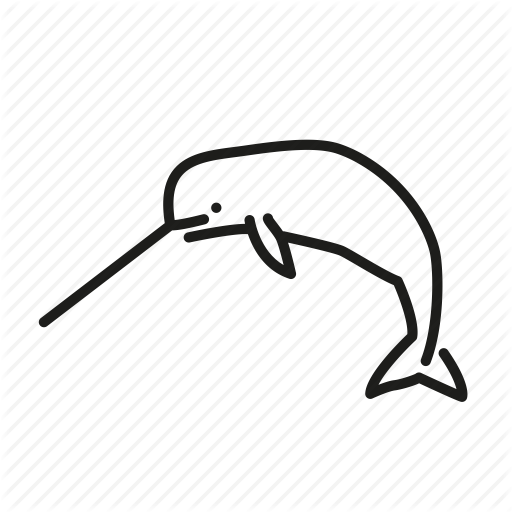 512x512 Animal, Marine Mammal, Narwhal Whales, Narwhale, Ocean Life, Sea