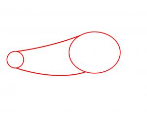 302x237 Draw An Otter, Draw A Sea Otter, Step