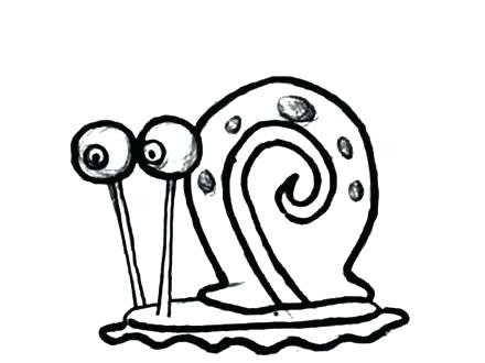 440x330 Snail Coloring