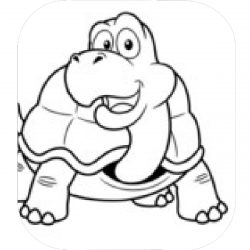 250x250 Cartoon Sea Turtle Drawing Painted Cute Line In Carmi Chaelinn