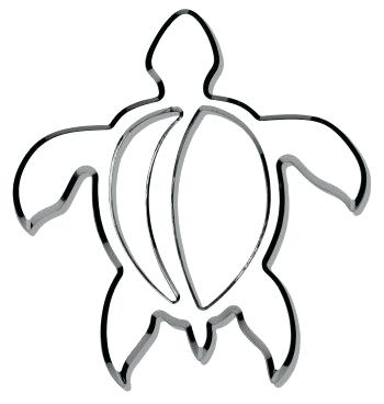 350x368 Turtle Drawing Outline Sea Turtle Outline Luxury Coloring Pages