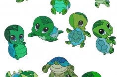 236x157 Turtle Drawing Color Colour Cute Step