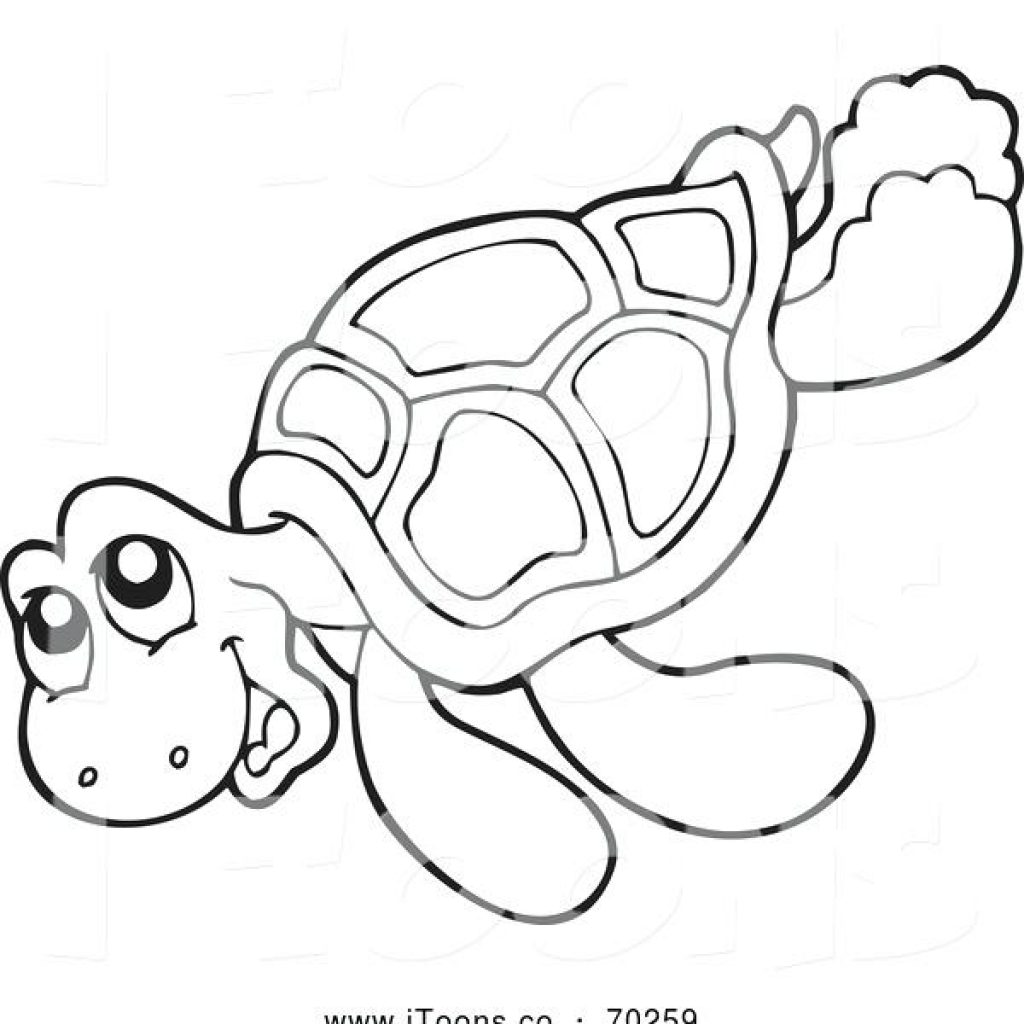 1024x1024 Sea Turtle Clipart Black And White Fish Clipart House Clipart