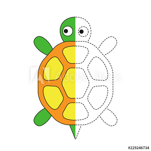 500x500 Drawing Worksheet For Preschool Kids With Easy Gaming Level