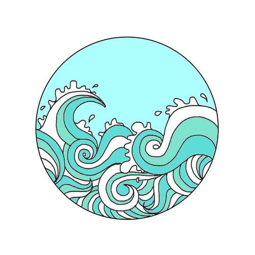 500x500 Collection Of Free Transparent Ocean Tumblr Drawing Download On Ui Ex